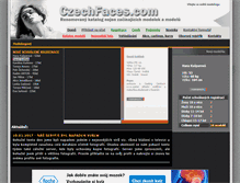 Tablet Screenshot of czechfaces.com